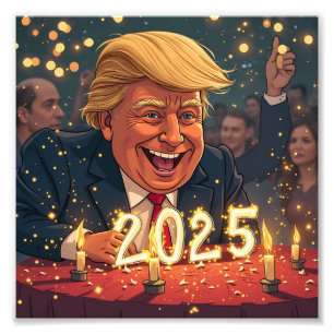 Impression Photo Donald Trump 2025