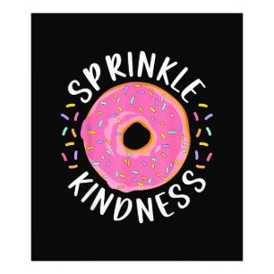 Impression Photo Donut Saupoudrer De Gentillesse Drôle Filles Femme