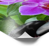 Impression photo d'orchidées (Coin)
