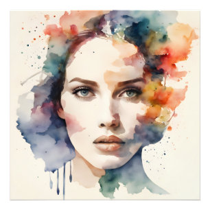 Impression Photo Double exposition art femme