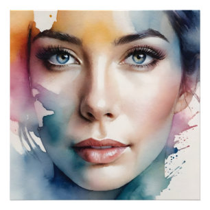 Impression Photo Double exposition art femme