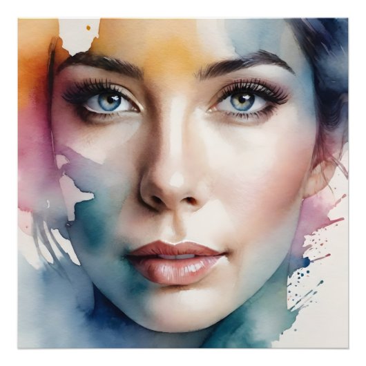 Impression Photo Double exposition art femme (Devant)