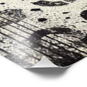 Impression Photo Double exposition Man Portrait Numéros Lettres Sky (Coin)