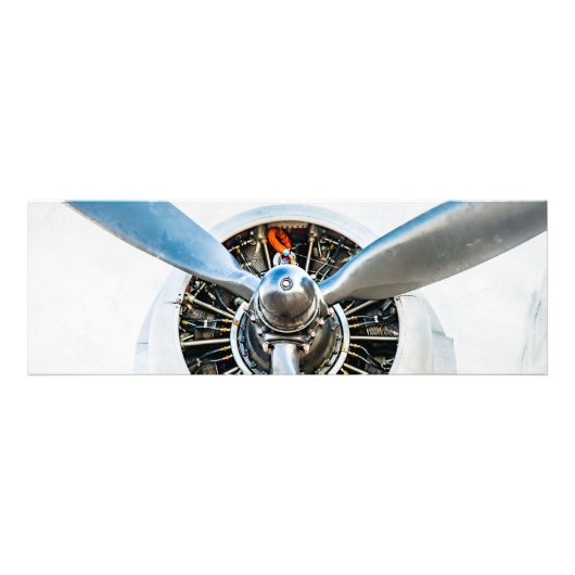 Impression Photo Douglas DC-3 Aircraft. Hélice (Devant)