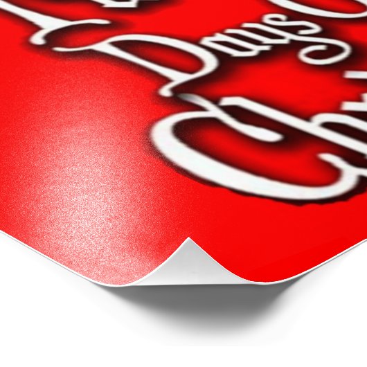 Impression Photo Douze jours de Noël (Coin)