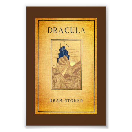 Impression Photo Dracula Couverture de la première édition américai (Devant)
