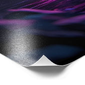 Impression Photo Dragon à flamme bleue - Imaginaire Mur Art" (Coin)