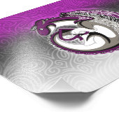 Impression Photo Dragon à l'impression de fierté asexuelle (Coin)