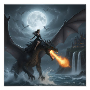 Impression Photo Dragon - Dark Queen