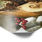 Impression Photo Dragon de café 8,5 x 11 Imprimer (Coin)