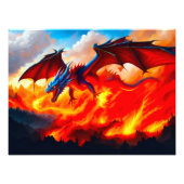 Impression Photo Dragon fire (Devant)