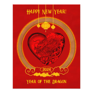 Impression Photo Dragon Heart, Année du Dragon