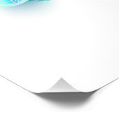 Impression Photo Dragonfly rouge sur l'arrière - plan aquarelle (Coin)