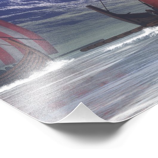 Impression Photo Drakkars (Coin)