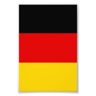 Impression Photo Drapeau allemand