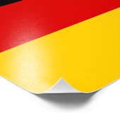 Impression Photo Drapeau allemand (Coin)