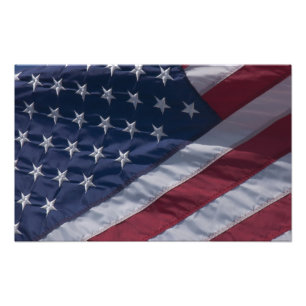 Impression Photo Drapeau américain.