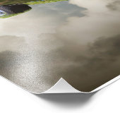 Impression Photo Drapeau américain Pontiac GTO 1967 (Coin)