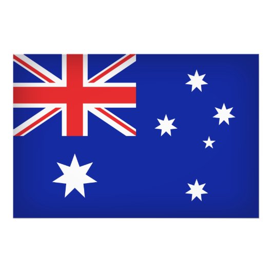 Impression Photo Drapeau australien (Devant)