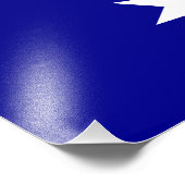 Impression Photo Drapeau australien patriotique (Coin)