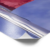 Impression Photo drapeau canadien (Coin)