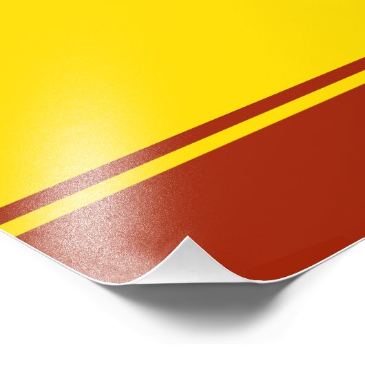 Impression Photo Drapeau de Chuvashia (Coin)