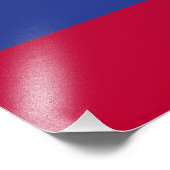 Impression Photo Drapeau de Colombie (Coin)