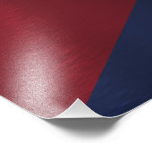 Impression Photo Drapeau de Cuba (Coin)