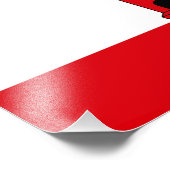 Impression Photo Drapeau de Gibraltar (Coin)