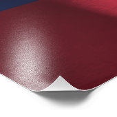 Impression Photo Drapeau de la Colombie (Coin)