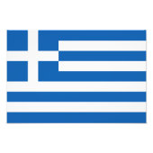 Impression Photo Drapeau de la Grèce (Devant)
