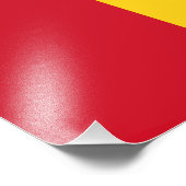 Impression Photo Drapeau de la Guinée (Coin)