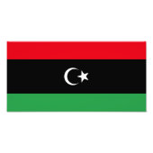 Impression Photo Drapeau de la Libye (Devant)
