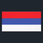 Impression Photo Drapeau de la Republika Srpska<br><div class="desc">Drapeau patriotique de la Republika Srpska</div>