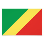 Impression Photo Drapeau de la République du Congo (Devant)
