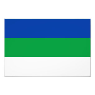 Impression Photo Drapeau de la République Komi