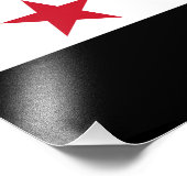 Impression Photo Drapeau de la Syrie (Coin)