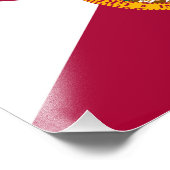 Impression Photo Drapeau de l'État de Floride (Coin)