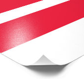 Impression Photo Drapeau de l'État de Washington DC (Coin)