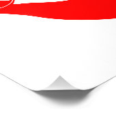 Impression Photo Drapeau de l'île de Pâques (Coin)