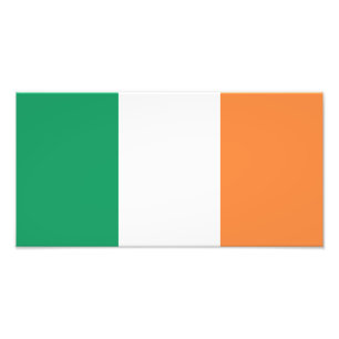 Impression Photo Drapeau de l'Irlande