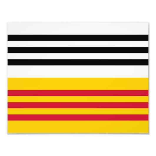 Impression Photo Drapeau de Loon op Zand (Devant)