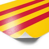 Impression Photo Drapeau de Loon op Zand (Coin)