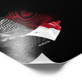 Impression Photo Drapeau de Malte (Coin)