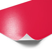 Impression Photo Drapeau de Pologne (Coin)