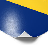 Impression Photo Drapeau de Saint-Vincent (Coin)