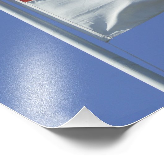 Impression Photo Drapeau de Singapour (Coin)