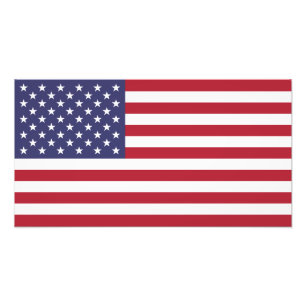 Impression Photo Drapeau des États-Unis