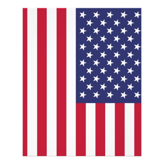Impression Photo Drapeau des États-Unis d'Amérique (Devant)