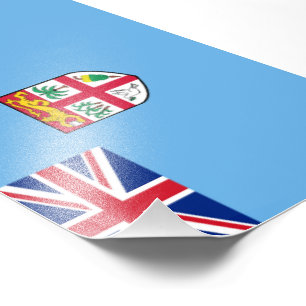 Impression Photo Drapeau des Fidji